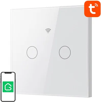 Zdjęcie produktu dla Dotykowy Włącznik Światła Wifi Gosund Sls2 (Opcjonalny N, Podwójny)
