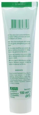 Produktbild von ELINA Zahncreme 100ml Kräuter ohne Fluorid