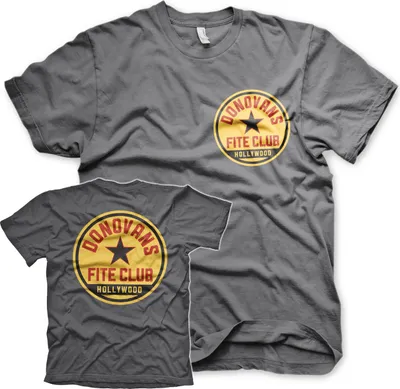 Produktbild von Donovans Fite Club T-Shirt - Medium - DarkGrey