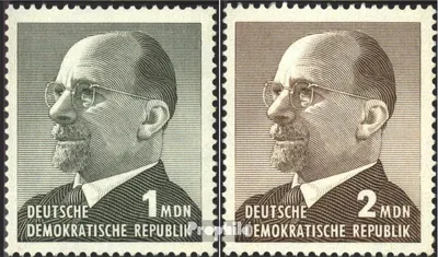 Produktbild von Briefmarken DDR 1965 Mi 1087-1088 (kompl.Ausg.) FDC Staatsratsvorsitzender Ulbricht, Großformat (II)