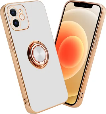 Produktbild von Cadorabo Schutzhülle für Apple iPhone 11 Hülle in Weiß Etui Case Cover Kameraschutz magnetische Autohalterung