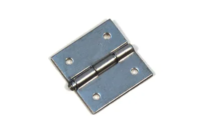 Produktbild von Möbelband Möbelbänder Möbelscharniere Scharnier Truhenband Türband, Silber, 100 Stück