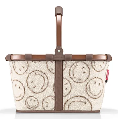 Image de reisenthel panier à provisions Carrybag Smile Teddy Chocolate écru