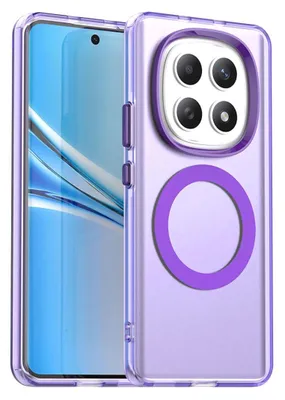 Obrázok produktu pre Pre Xiaomi Redmi Note 15 5G Candy Design Magsafe Hybrid TPU Protective Case Purple
