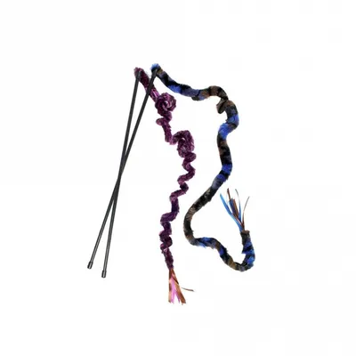 Image de Karlie Flamingo Canne à pêche pour chats avec canne en peluche - 100 cm