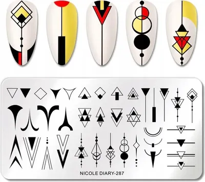Immagine prodotto di Nailart Stamping Platte GEOMETRIE