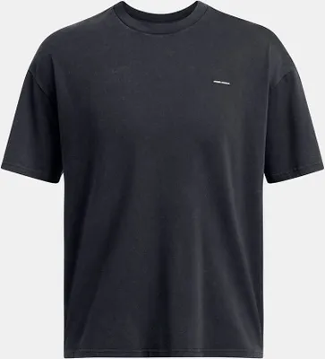 Obrázek produktu pro Under Armour Heavyweight Oversized Logo Wash Kurzarm-t-shirt Schwarz L Mann Schwarz L