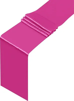 Imagen del producto de Tela de decoración satén, color fucsia, dimensiones 0,16 x 9 metros