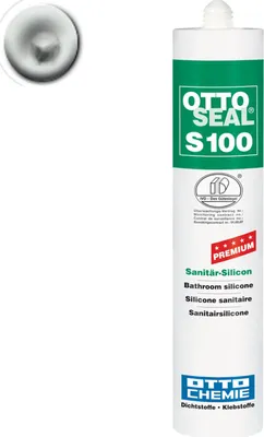 Immagine prodotto di OTTOSEAL S 100 Sanitär-Silicon Flashgrau Kartusche