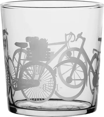 Immagine prodotto di La Porcellana Bianca set 6 bicchieri fondo spesso bici 350 ml P401000015Z