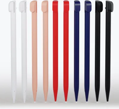 Immagine prodotto di 10x Set di pennini subtel racambi di pennini capacitivi compatibili con Nintendo 2DS s’inseriscono bene nel foro per la penna, Stylus Pen per schermi tattili
