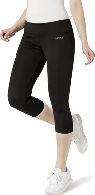 Produktbild von Stooker Women POLY-STRETCH Damen 3/4-Leggings Legging Fit 44/46 black