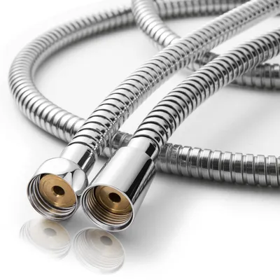 Immagine prodotto di Flessibile doccetta - Tubo doccia flessibile - 1,6 m - Acciaio inox - Cromo