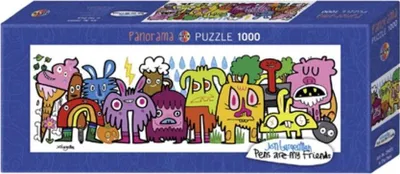 Produktbild von Burgerman Panorama Puzzle In The Park 1000 Teile