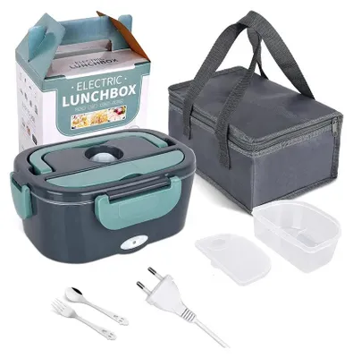 Produktbild von Elektrische Lunchbox, 1,5 l Kapazität, schnelles Erhitzen, EU-Stecker