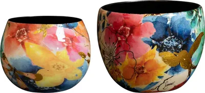 Image de TS Collection - Pot de fleurs Sparkle spring - Mini set de 2