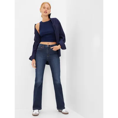 Produktbild von GAP High Rise Flare Jeans 406751-00__25REG