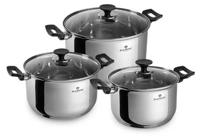 Produktbild von Blaumann 6-teiliges Pfannenset Gourmet Line