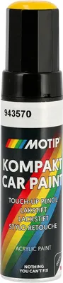 Produktbild von Motip Lackstift AC 3-0200 Gelb, ähnlich RAL 1021 rapsgelb, glänzend - 12ml