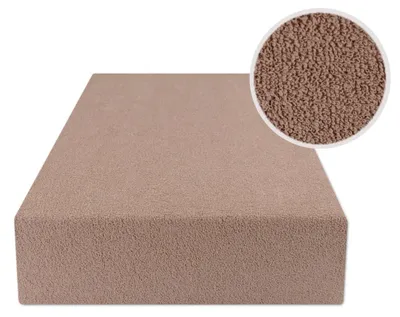 Produktbild von eStilex Spannbettlaken Frottee Cappuccino 120x200 cm
