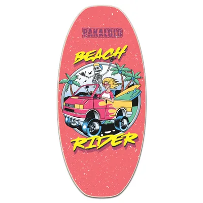 Zdjęcie produktu dla Deska do pływania SKIMBOARD Beach Rider do skimboardingu i ślizgu po wodzie dla młodzieży i dorosłych PAKALOLO od 45 kg