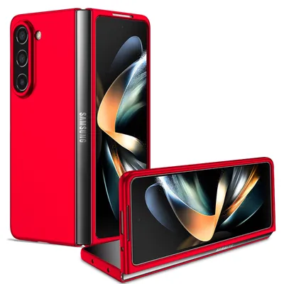 Obrázek produktu pro Pouzdro pro Samsung Galaxy Z Fold 5, tenké tvrdý PC odolné proti poškrábání pouzdro červené