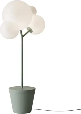 Produktbild von Zafferano - Tree of Light Stehleuchte für drinnen und draußen. Salvia - E27 LED Stehleuchte - Verstellbare Auflagefläche.