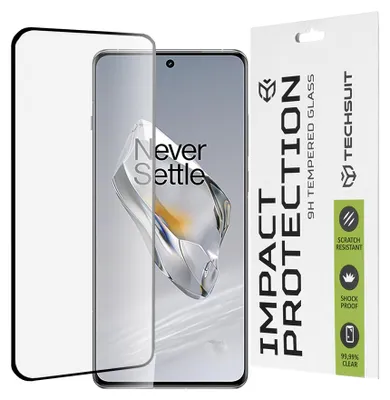 Produktbild von Techsuit 3D Curved Screen Impact Protection Displayschutzfolie für OnePlus 12 - Schwarz