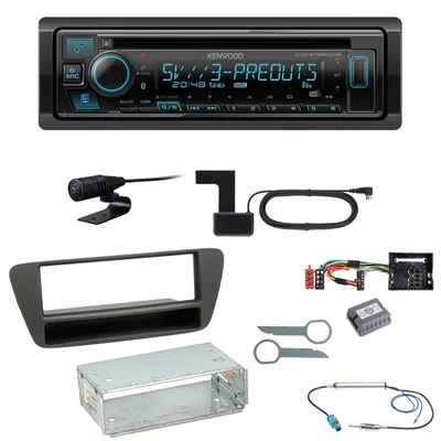 Produktbild von Kenwood KDC-BT950DAB Bluetooth Digitalradio CD Einbauset für Audi Q3 8U