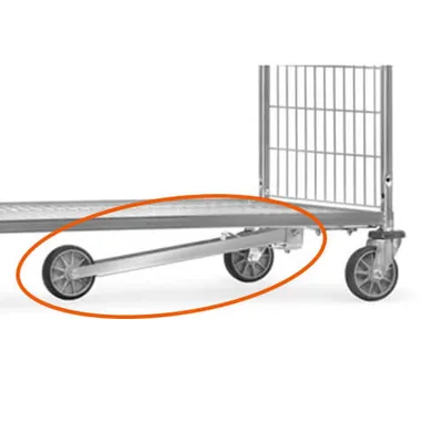 Produktbild von Fetra Spurrolle für Kommissionierwagen mit Ladefläche LxB 850 x 610 mm