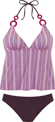 Produktbild von VIVANCE Tankini rosa bedruckt Größe 42 Cup C/D