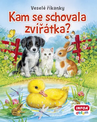 Obrázek produktu pro Veselé říkanky - Kam se schovala zvířátka?