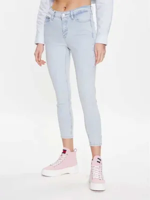 Produktbild von Tommy Hilfiger Tommy Jeans Nora Blau Skinny Fit uni 2230-80-09962
