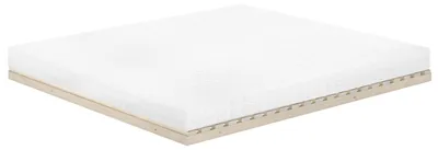 Produktbild von Niederflurbett metallfrei 180x200 Futon metallfreier Lattenrost, Fichte unbehandelt V-60.97-18mit Matratze