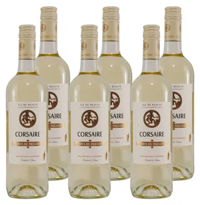 Produktbild von Corsaire Réserve du Président Blanc -trocken- (6 x 0,75L)