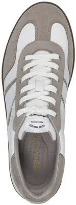 Produktbild von Tamaris Damen Sneaker Lowcut im Retro Look mit Leder und Wechselsohle 1-23624-43, Größe:39 EU, Farbe:Grau