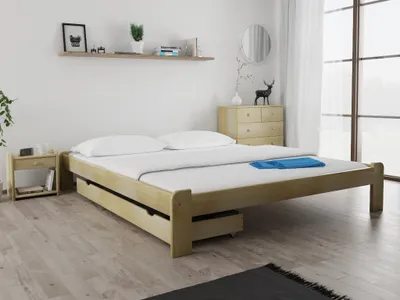 Produktbild von Bett ADA 180 x 200 cm, Kiefer Matratze: Ohne Matratze, Lattenrost: Ohne Lattenrost