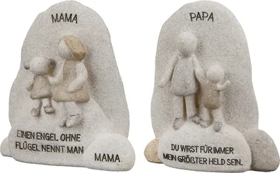 Immagine prodotto di Gilde Poly Dekohaus "Mama + Papa"