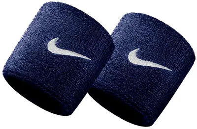 Produktbild von Nike Swoosh Armbänder Obsidian-weiß Blau