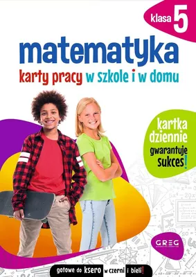 Imagen del producto de Matematyka Karty pracy w szkole i w domu Klasa 5