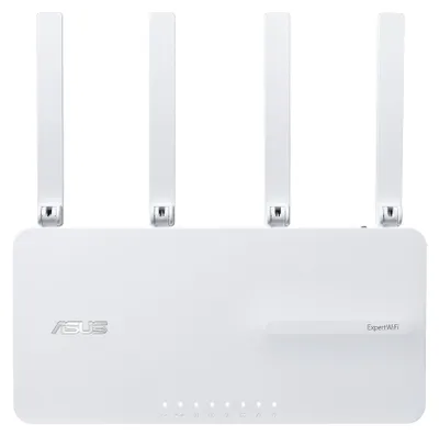 Produktbild von ASUS EBR63 – Expert WiFi, Wi-Fi 6 (802.11ax), Dual-Band (2,4 GHz/5 GHz), Ethernet/LAN, Weiß, Tabletop-Router