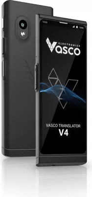 Produktbild von Vasco V4, Sprach- & Fotoübersetzer, Arabisch, Bulgarisch, CAT, China, Tschechisch, Dänisch, Niederländisch, Englisch, ENG (AUS), ENG..., Schwarz, 12,7 cm (5"), 476 x 1440 Pixel, 32 GB