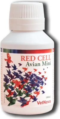 Zdjęcie produktu dla RED CELL® Avian mini roztwór multiwitaminowy dla ptaków sportowych i hodowlanych, 100 ml
