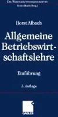Obrázok produktu pre Allgemeine Betriebswirtschaftslehre