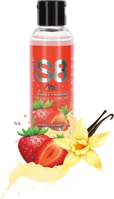 Produktbild von Stimul8 - S8 4 In 1 Erdbeer-Dessert-Schmiermittel 125 Ml