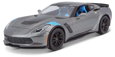 Produktbild von Maisto Corvette Grand Sport '17 1:24 Modellauto, Grau, Spielzeug, Sammlerstück