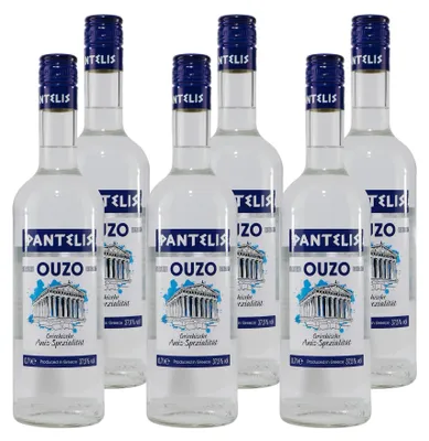 Produktbild von Pantelis Ouzo (6 x 0,7L)