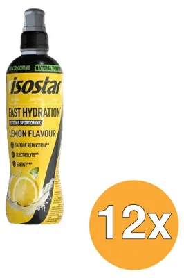 Produktbild von Isostar FAST HYDRATION 6x500ml ZITRONE