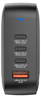 Productafbeelding van Verbatim 32216 Verbatim Mini GaN Charger 4 Port 165W (EU/UK/US)