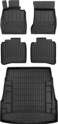 Produktbild von OMAC Fußmatten & Kofferraumwanne Set für Mercedes S Klasse W222 2013-2020 Gummi